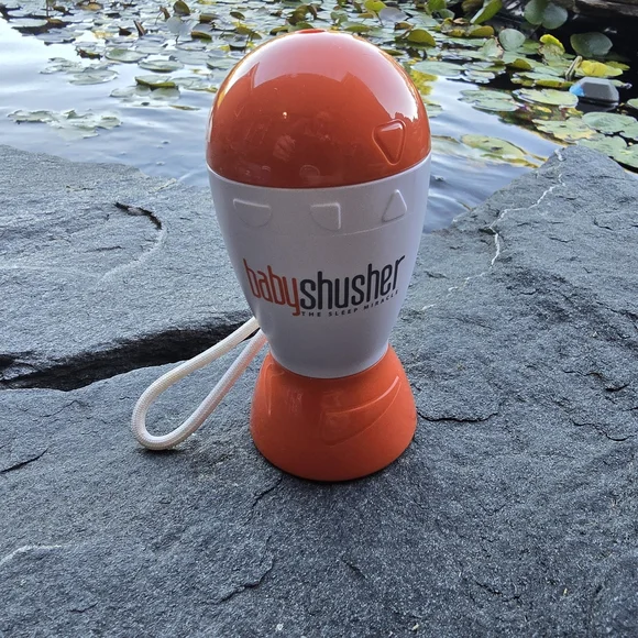 Baby Shusher Sound Machine in Orange and White - Picture 3 of 4
